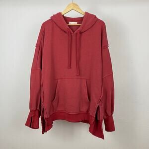 Free People Camden Hoodie Pullover - Emboldened - Size Large